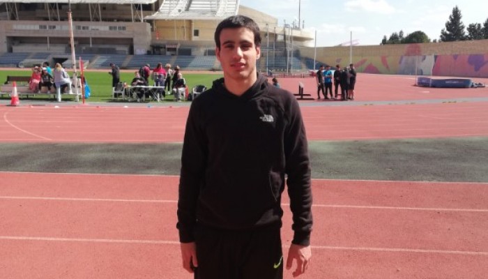 Senior Boys & Girls Athletics - Christos Economides at the Nicosia Competition